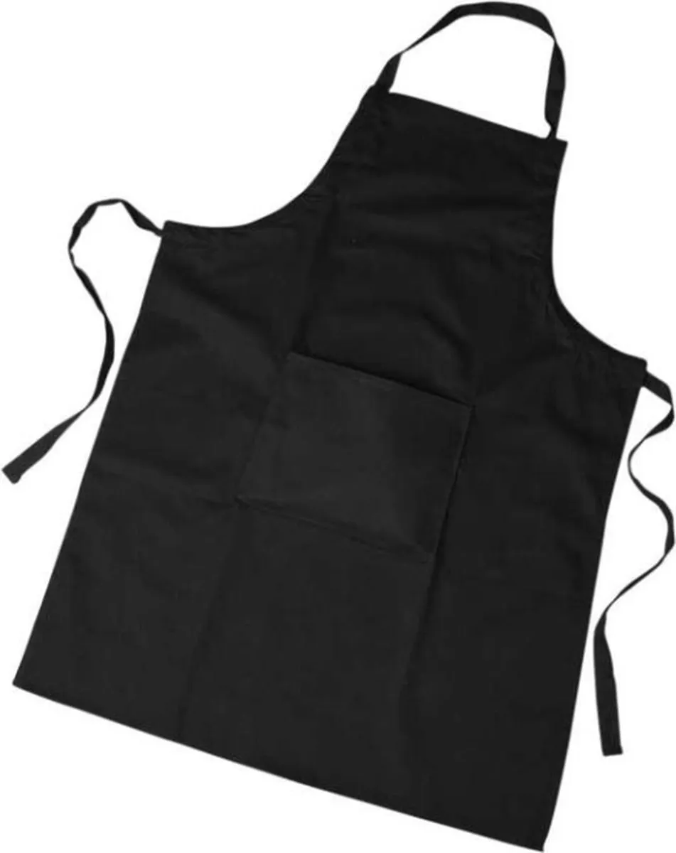 Creativ Company Katoenen Schort 66x89cm - Zwart
