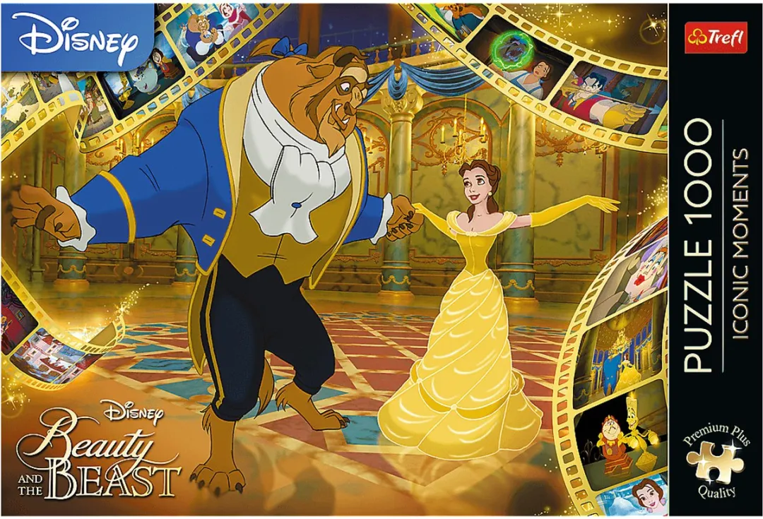 Trefl Disney Princess Beauty and the Beast Puzzel 1000 Stuks - Multicolor