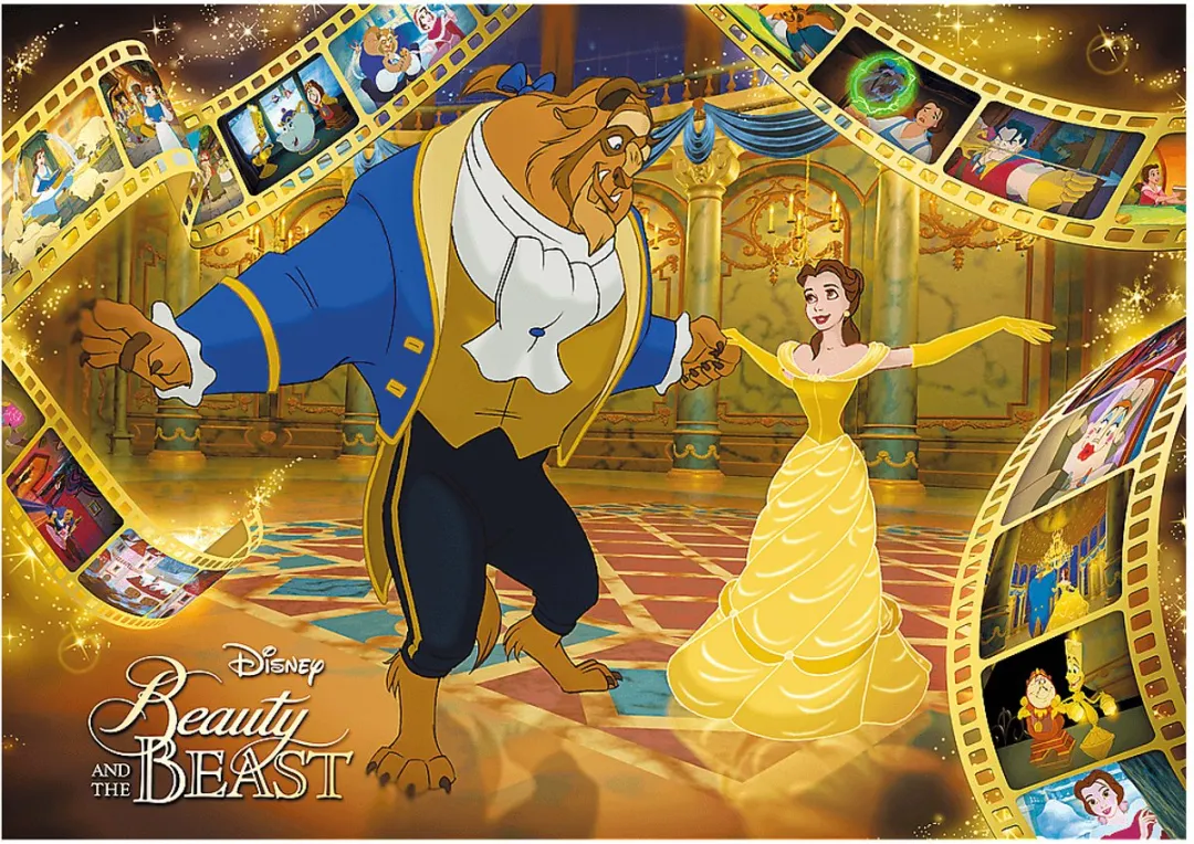 Trefl Disney Princess Beauty and the Beast Puzzel 1000 Stuks - Multicolor