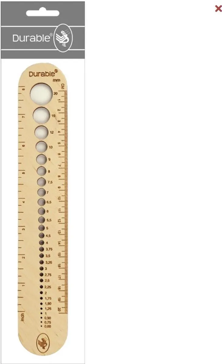 Durable Naalddiktemeter 4,5x26,5cm