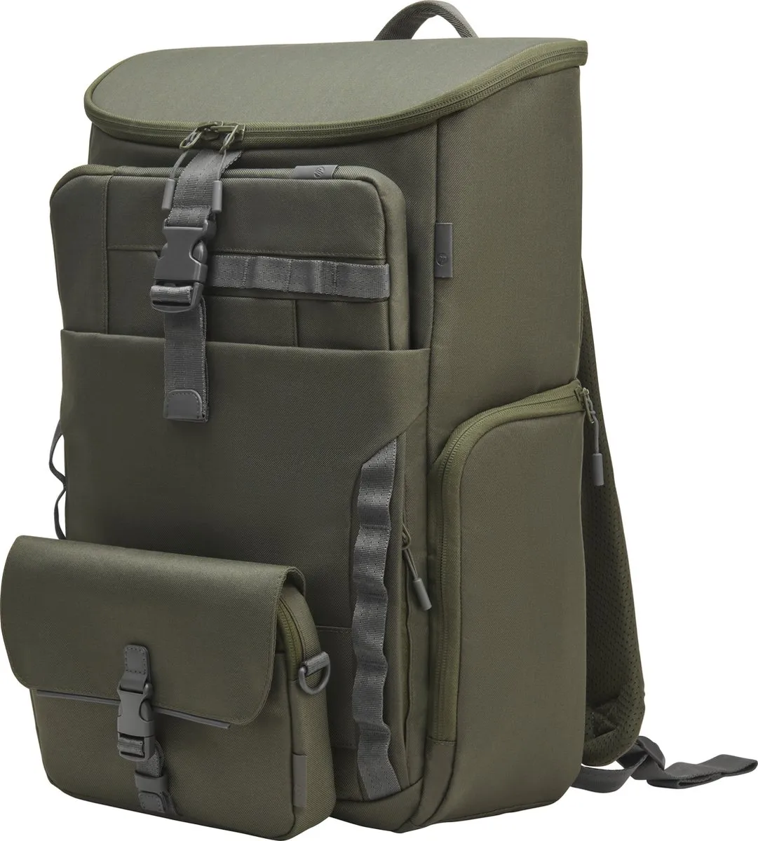HP 9J496AA Modular Rugzak 15.6" - Groen/Grijs