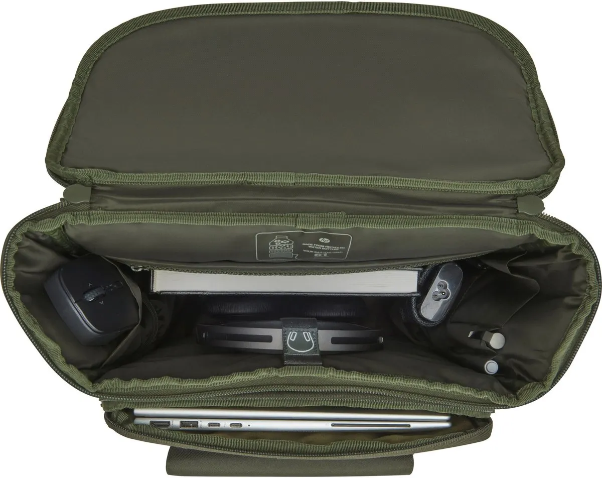 HP 9J496AA Modular Rugzak 15.6" - Groen/Grijs