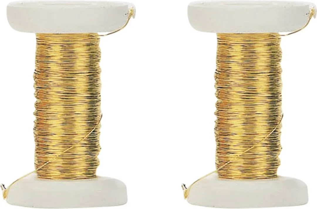 Glorex Hobby Goud Metallic Binddraad 0,4mm