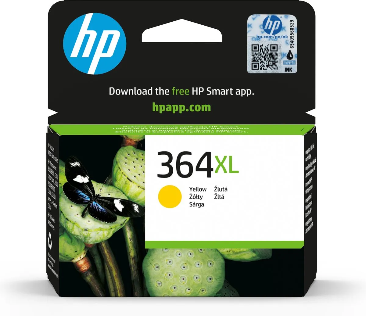 HP 364XL Inktcartridge Geel - 750 Pagina's