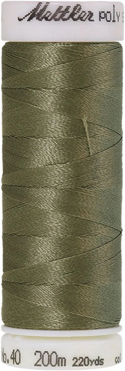 Amann Mettler Polysheen Borduurgaren Groen 200m