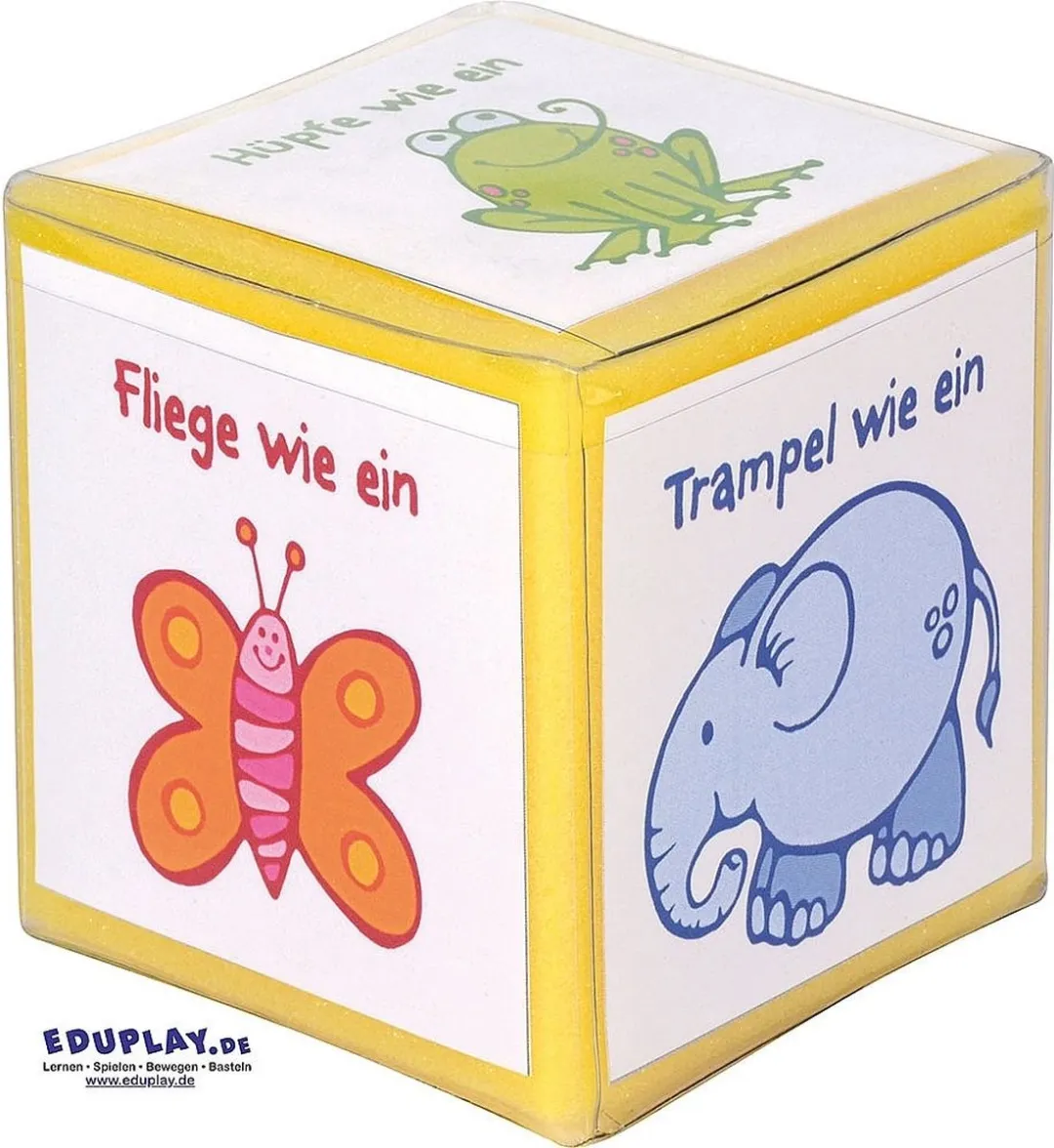 Eduplay Schuim Dobbelsteen 8cm