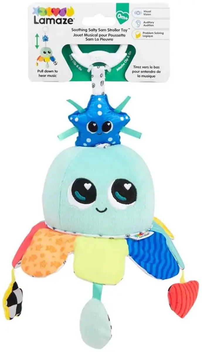 Lamaze Salty Sam Sensorisch Knuffel Speelgoed