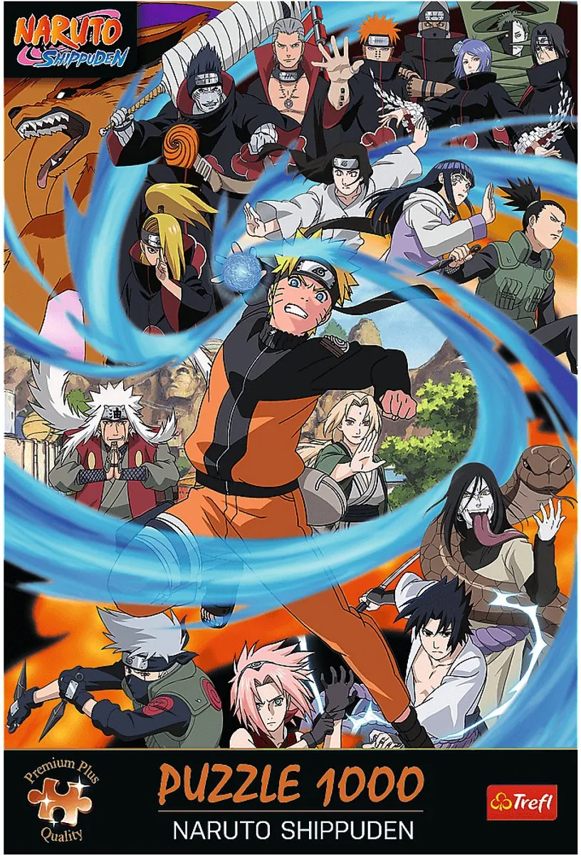 Trefl Naruto Shippuden Legpuzzel 1000 Stuks - Multicolor