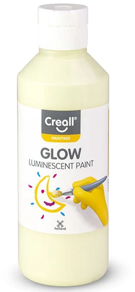 Creall Glow Verf 250ml - Groen/Geel