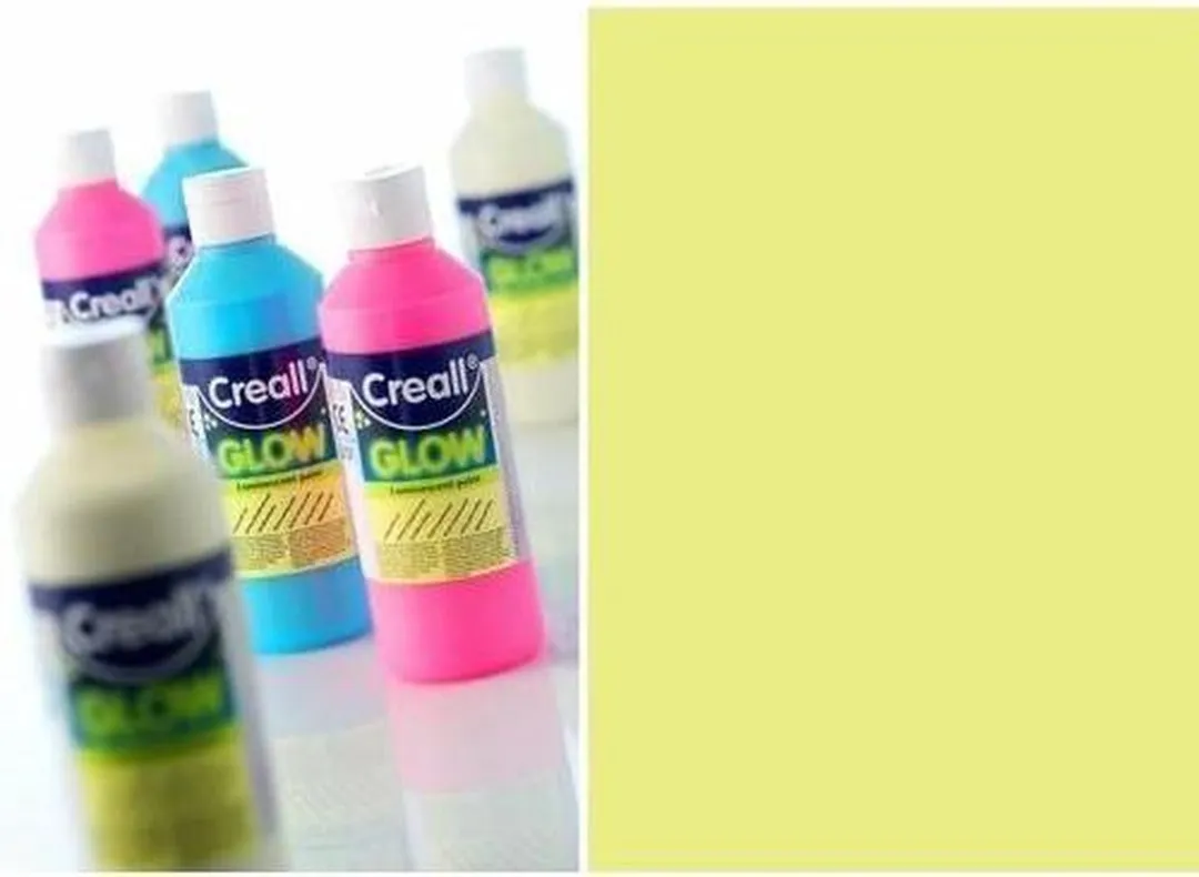 Creall Glow Verf 250ml - Groen/Geel