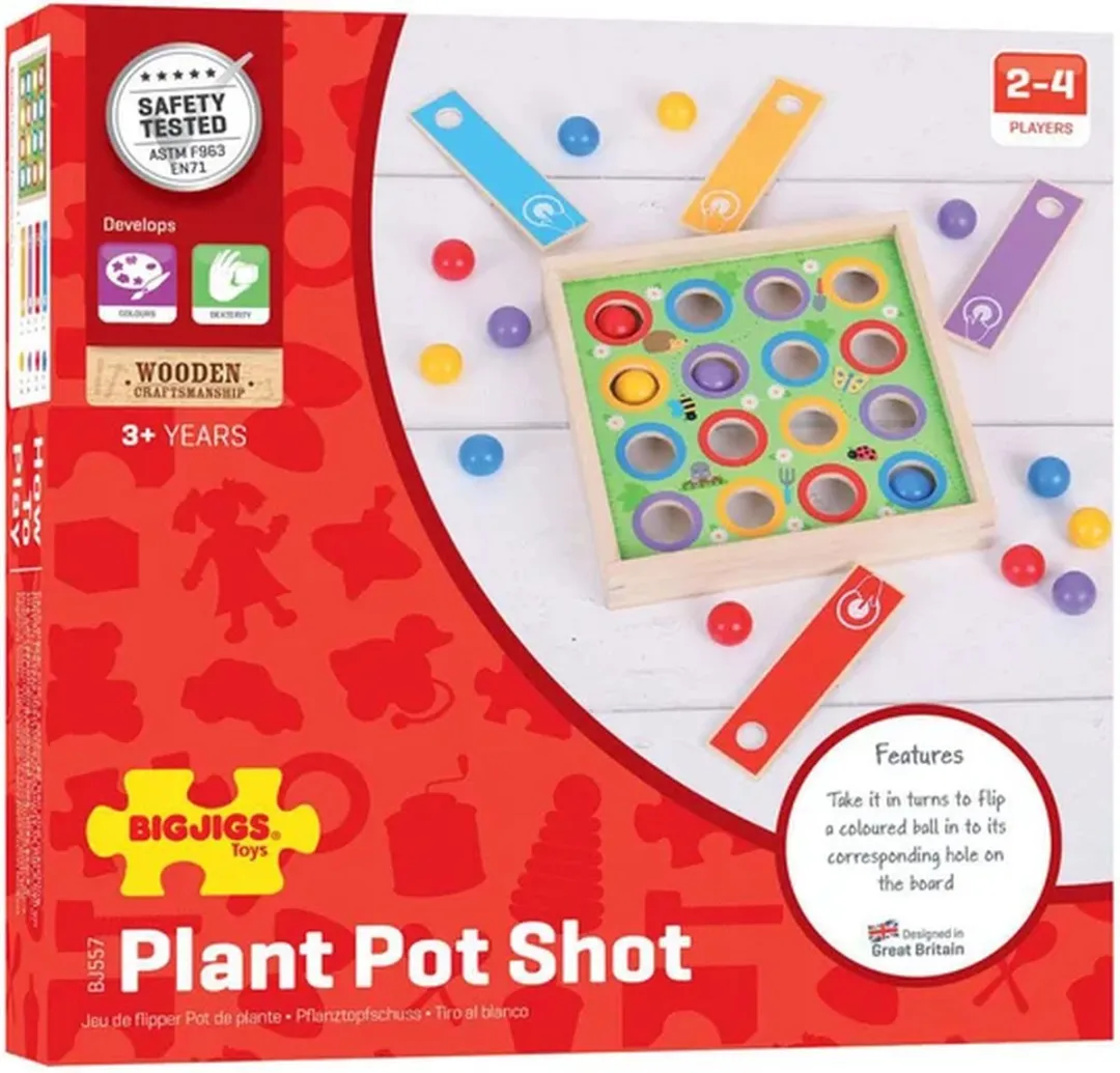 Bigjigs Toys Plant Pot Shot 069162