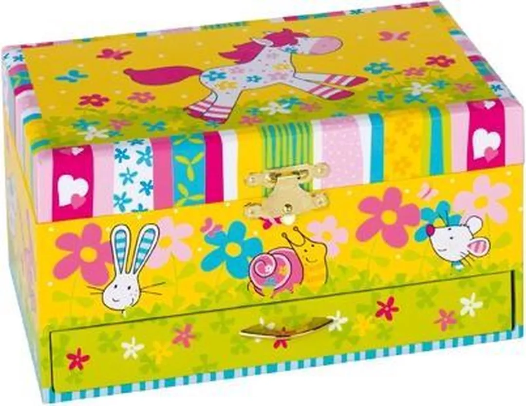 Goki Sieraden Muziekdoosje Susibelle - Multicolor