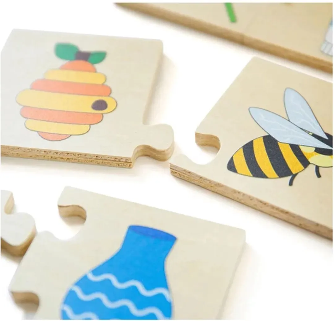 BIGJIGS Dingen die Samen Gaan 069162 - Multikleur