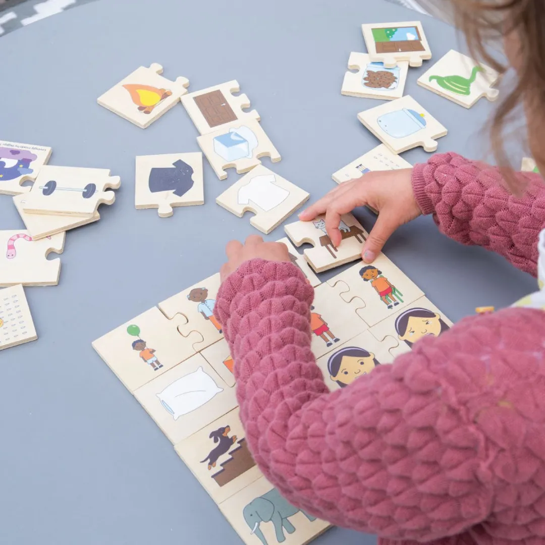 BIGJIGS Dingen die Samen Gaan 069162 - Multikleur