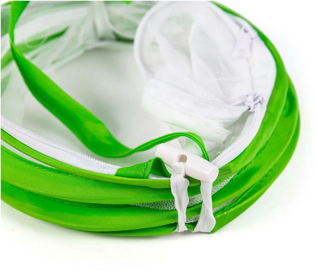 BIGJIGS Pop Up Insectennet - 4 Stuks - Wit/ Groen