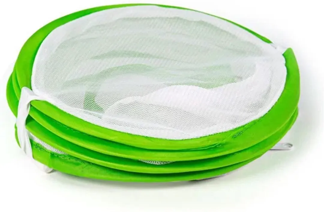 BIGJIGS Pop Up Insectennet - 4 Stuks - Wit/ Groen
