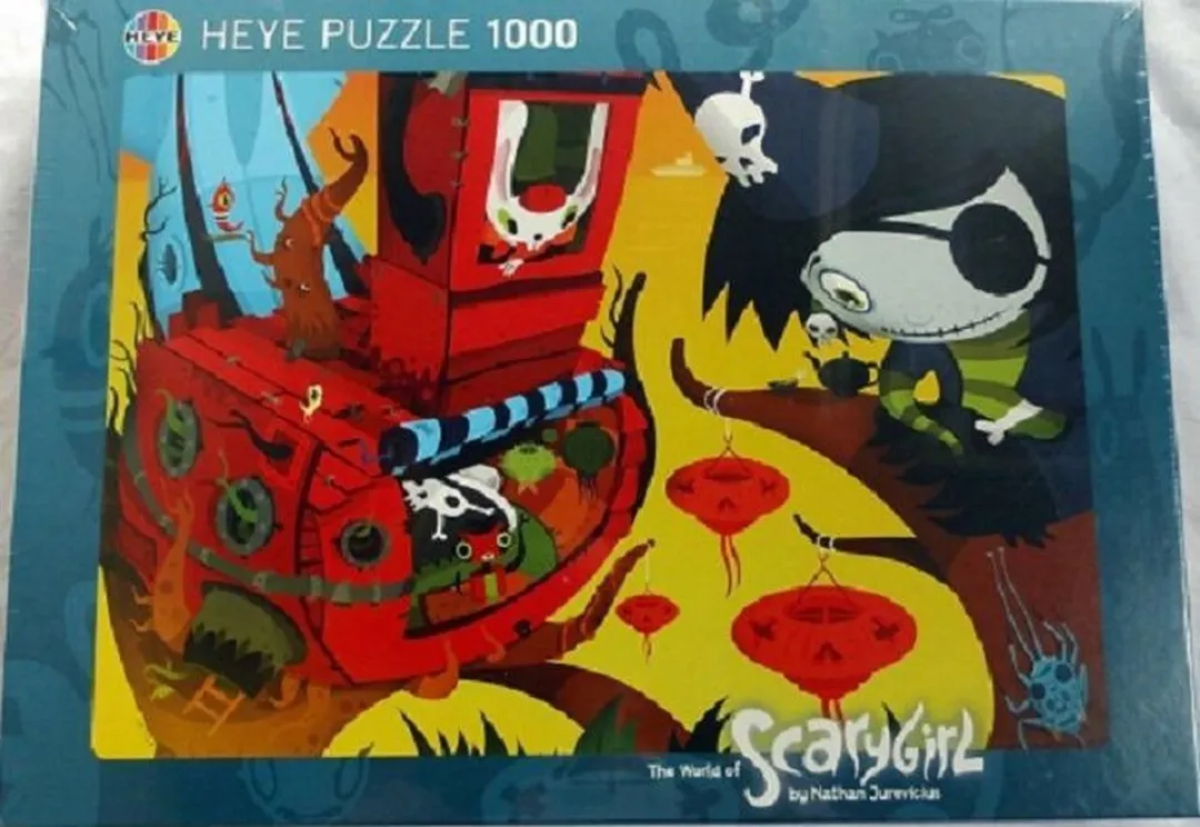 Heye Puzzel Nathan Jurevicius Treehouse 1000 Stuks