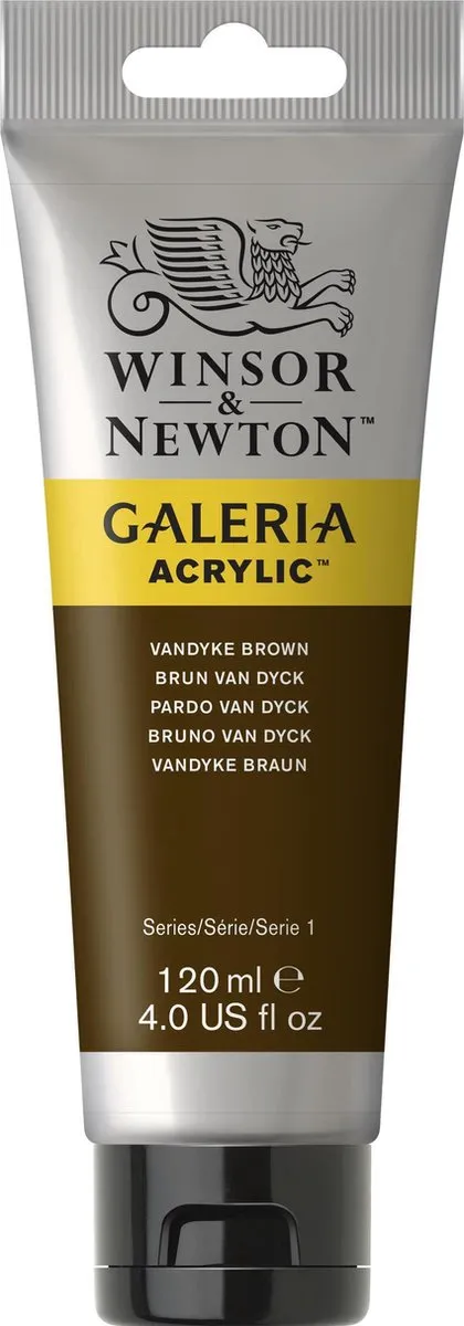 Winsor & Newton Galeria Acryl Vandyke Brown 120ml