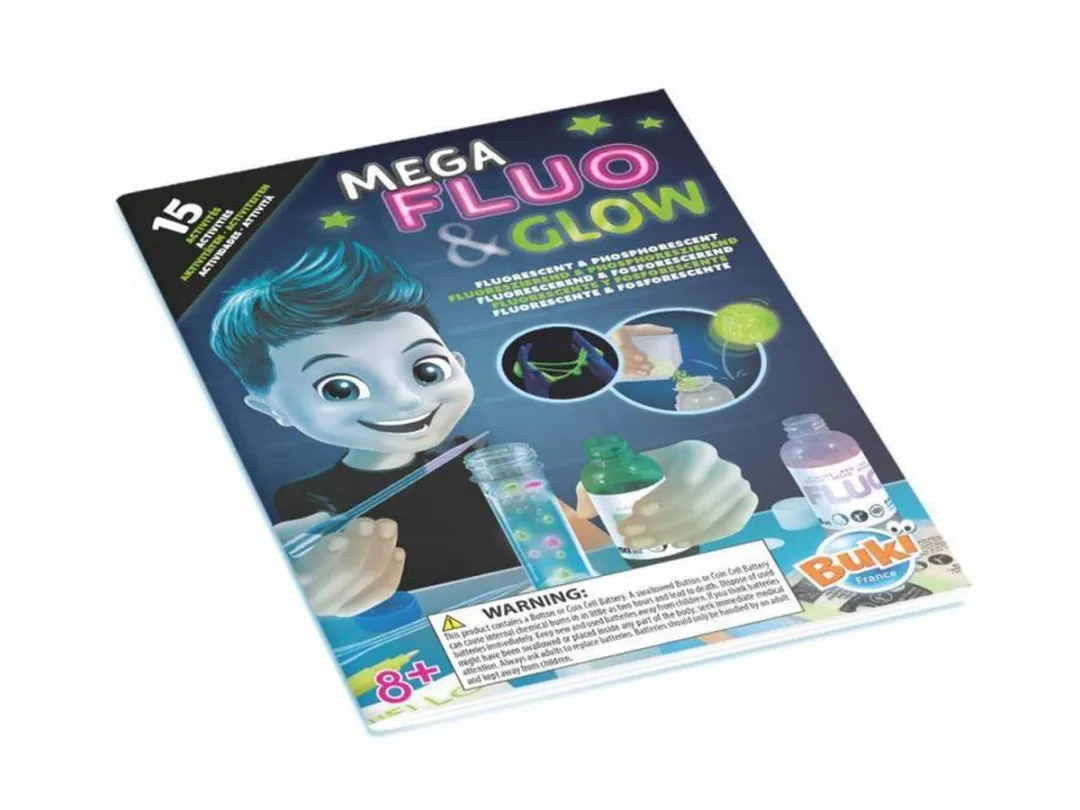 Buki France Mega Flou en Glow Wetenschapsdoos 2162 - 2x AAA