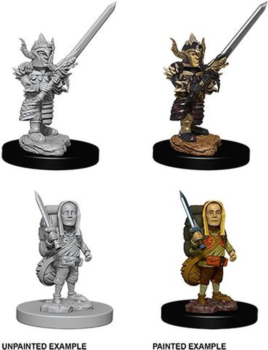Wizkids D&D Miniatures Halfling Fighter L4PC-00081038