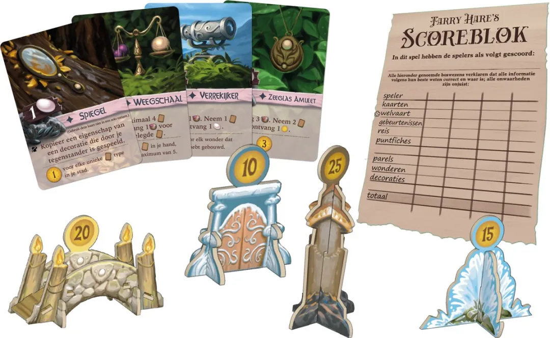 White Goblin Games Everdell Freshwater - Familiespel - 1-4 spelers