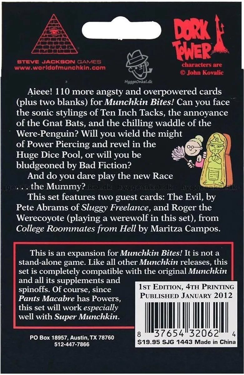 Steve Jackson Games Munchkin Bites 2 Pants Macabre - 1443SJG