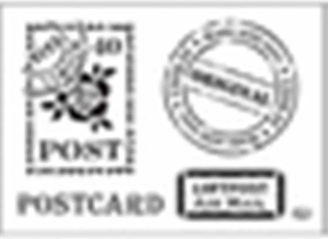 Viva Decor Postkaart Schablone