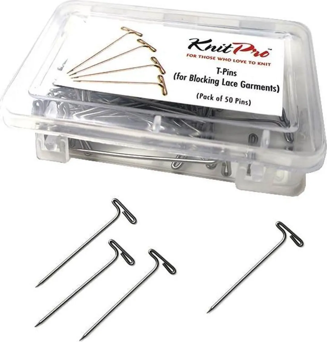 KnitPro T-spelden 50st - 50 Stuks - Zilver - afbeelding 2 van 5