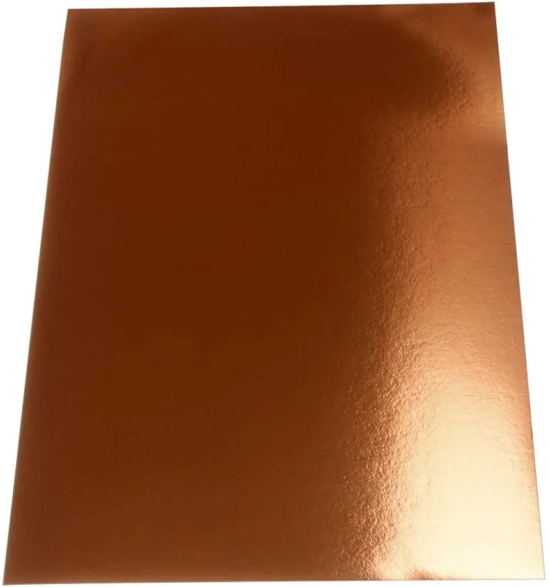 Creativ Company Metallic Foliekarton A4 Koper - 10 Vel