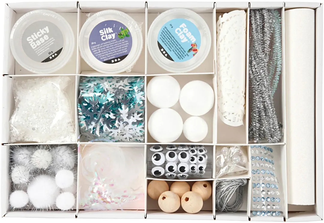 Creativ Company Knutselbox Winter Multikleur
