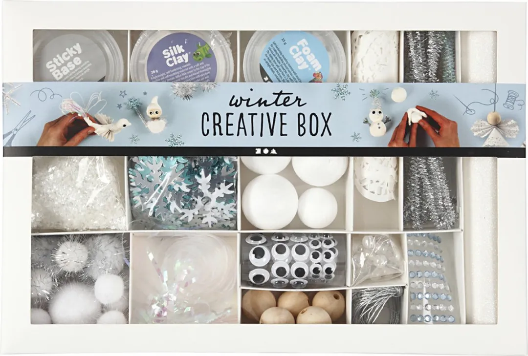Creativ Company Knutselbox Winter Multikleur