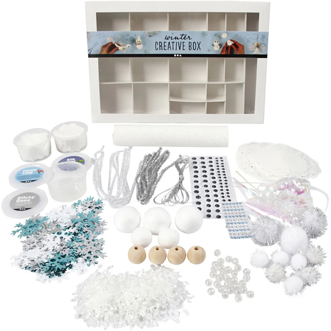 Creativ Company Knutselbox Winter Multikleur