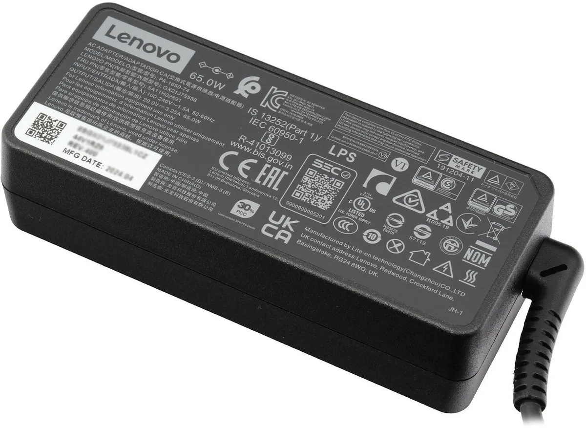 Lenovo 35045524 Oplader 65W