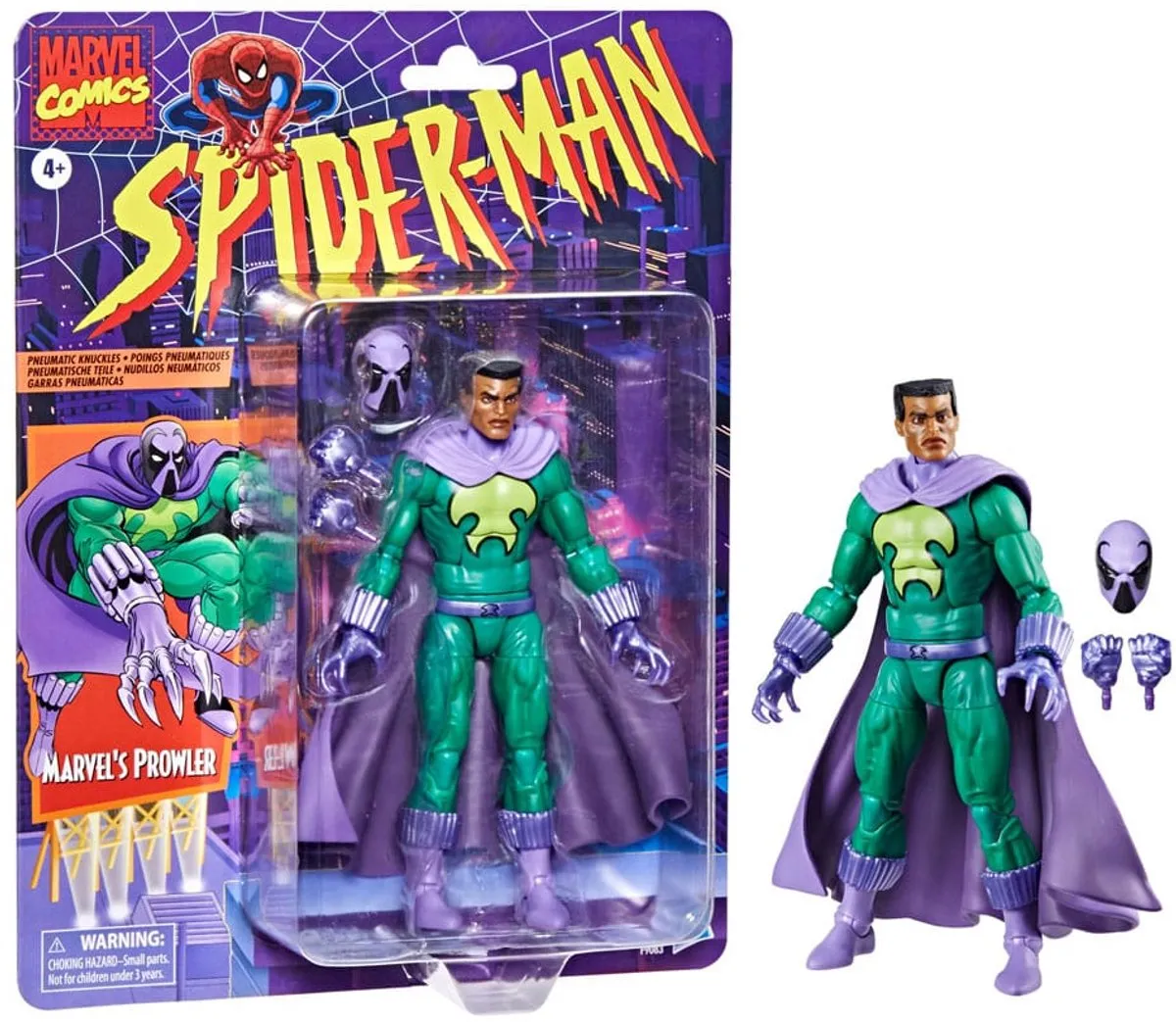 Hasbro Spider-Man Marvel Legends Prowler Action Figuur 15cm - Multi