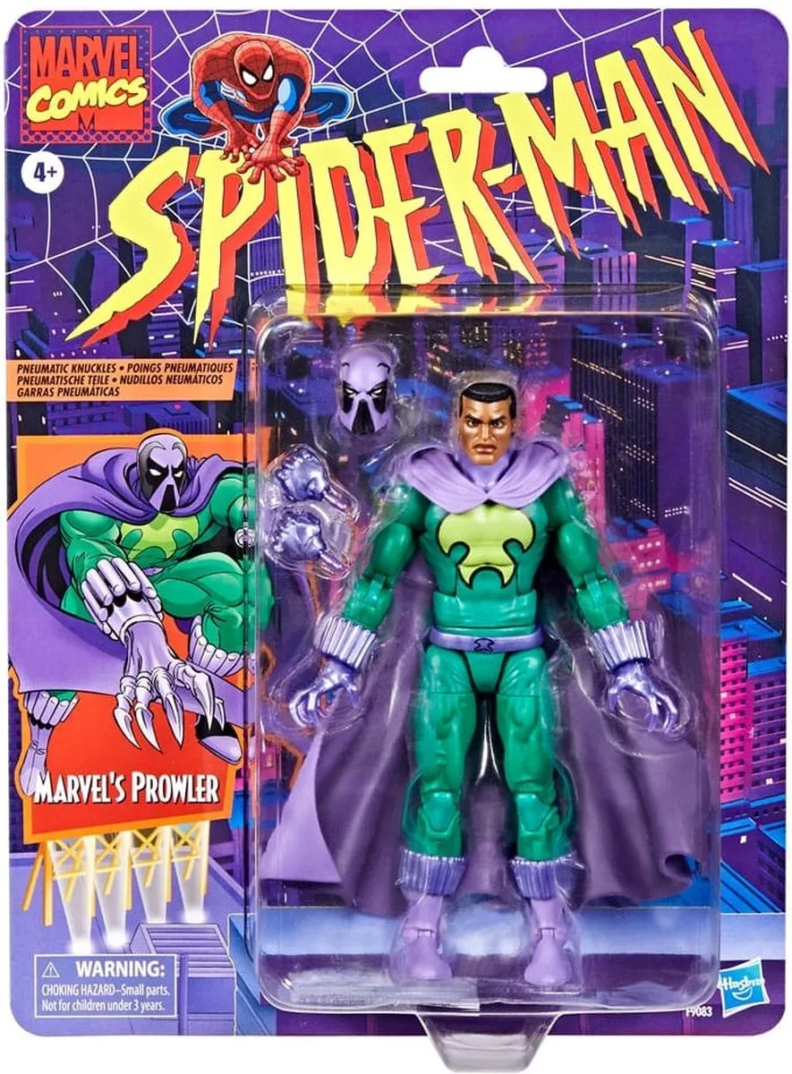 Hasbro Spider-Man Marvel Legends Prowler Action Figuur 15cm