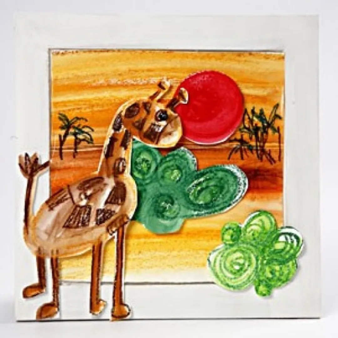 Creativ Company MDF Collagelijst 15x15cm - Bruin