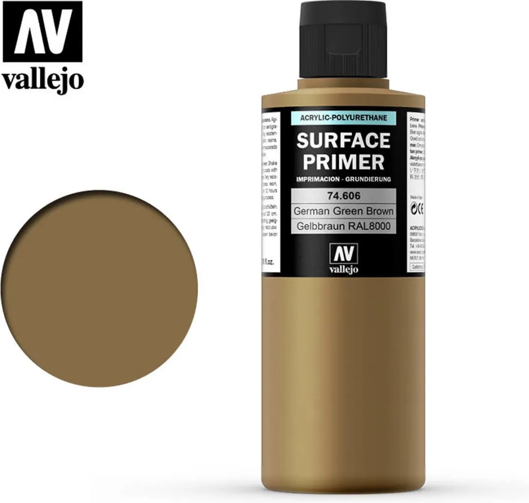 Vallejo Hobbyverf German Green Brown 200ml