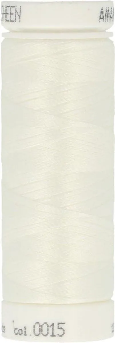 Amann Polysheen Naai- en Borduurgaren Wit 200m