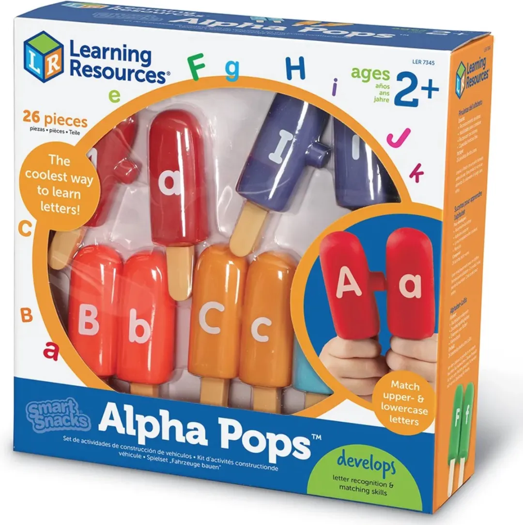 Learning Resources Smart Snacks Alfabet IJsjes Multicolor