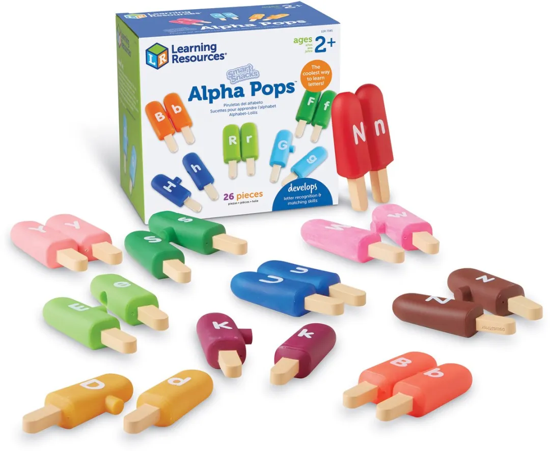 Learning Resources Smart Snacks Alfabet IJsjes Multicolor