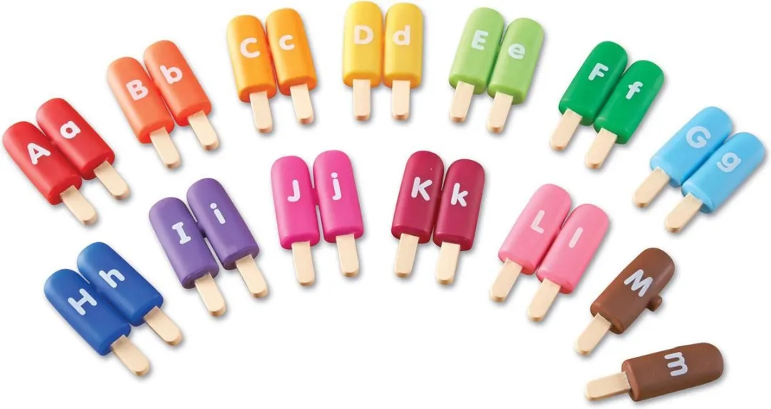 Learning Resources Smart Snacks Alfabet IJsjes Multicolor