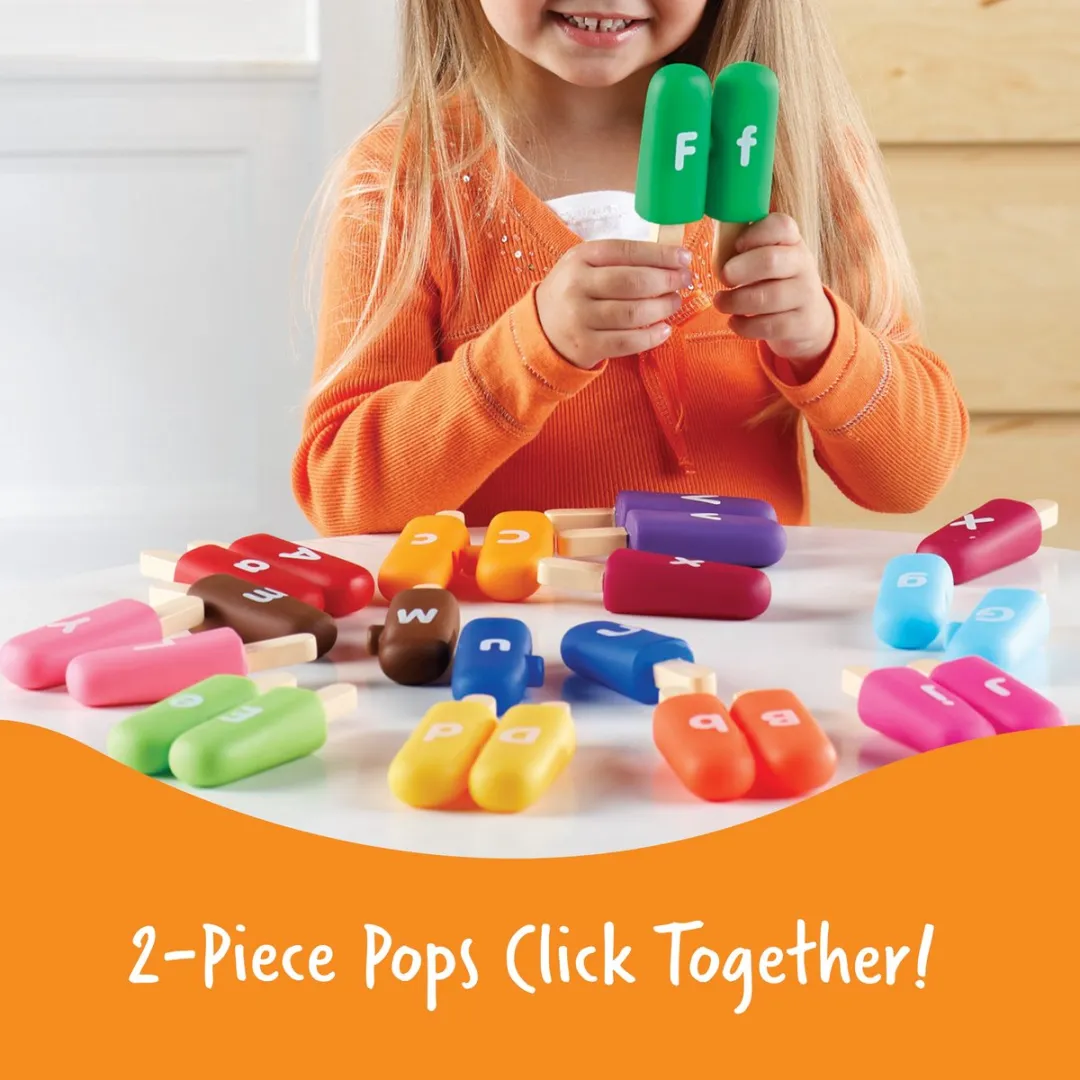 Learning Resources Smart Snacks Alfabet IJsjes Multicolor