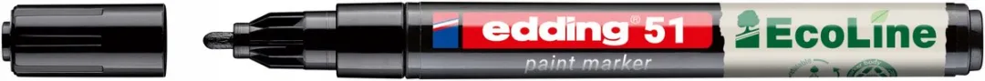 edding E-51 EcoLine Olie-Marker Zwart