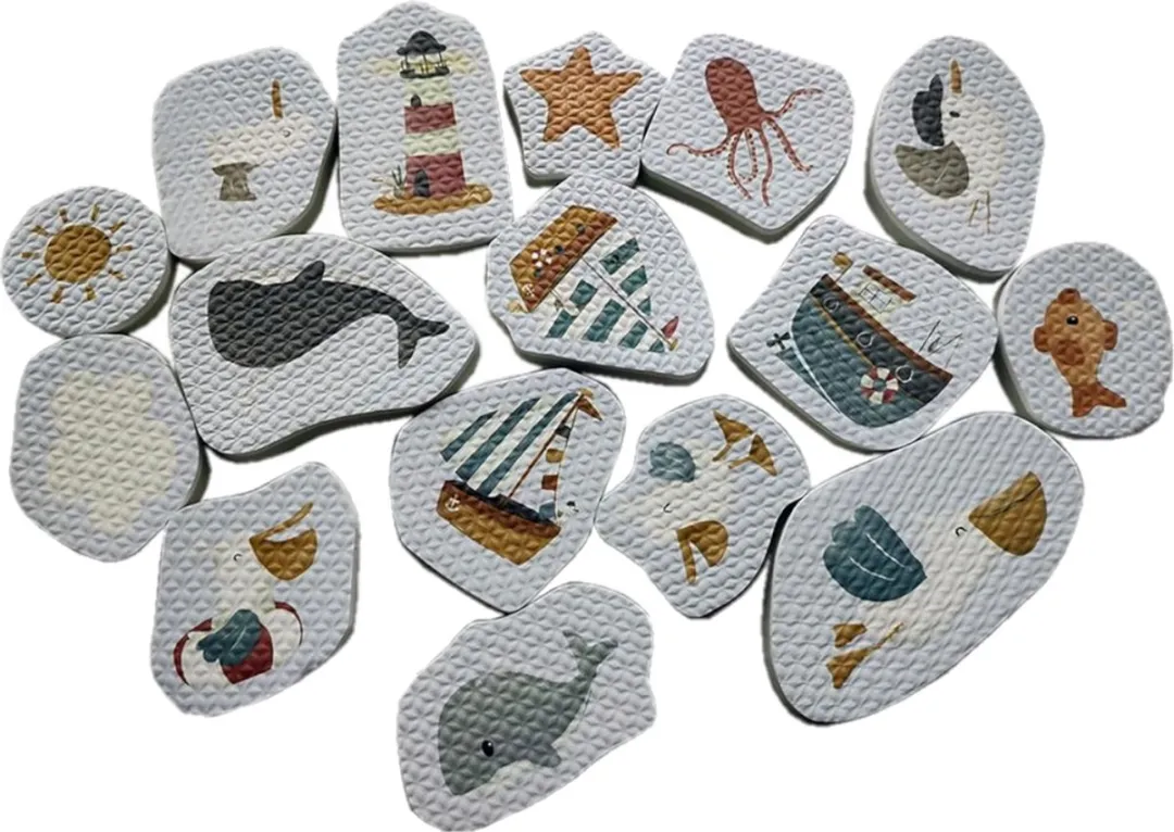 Rubo Toys Little Dutch Bath Foam Sailors Bay - div