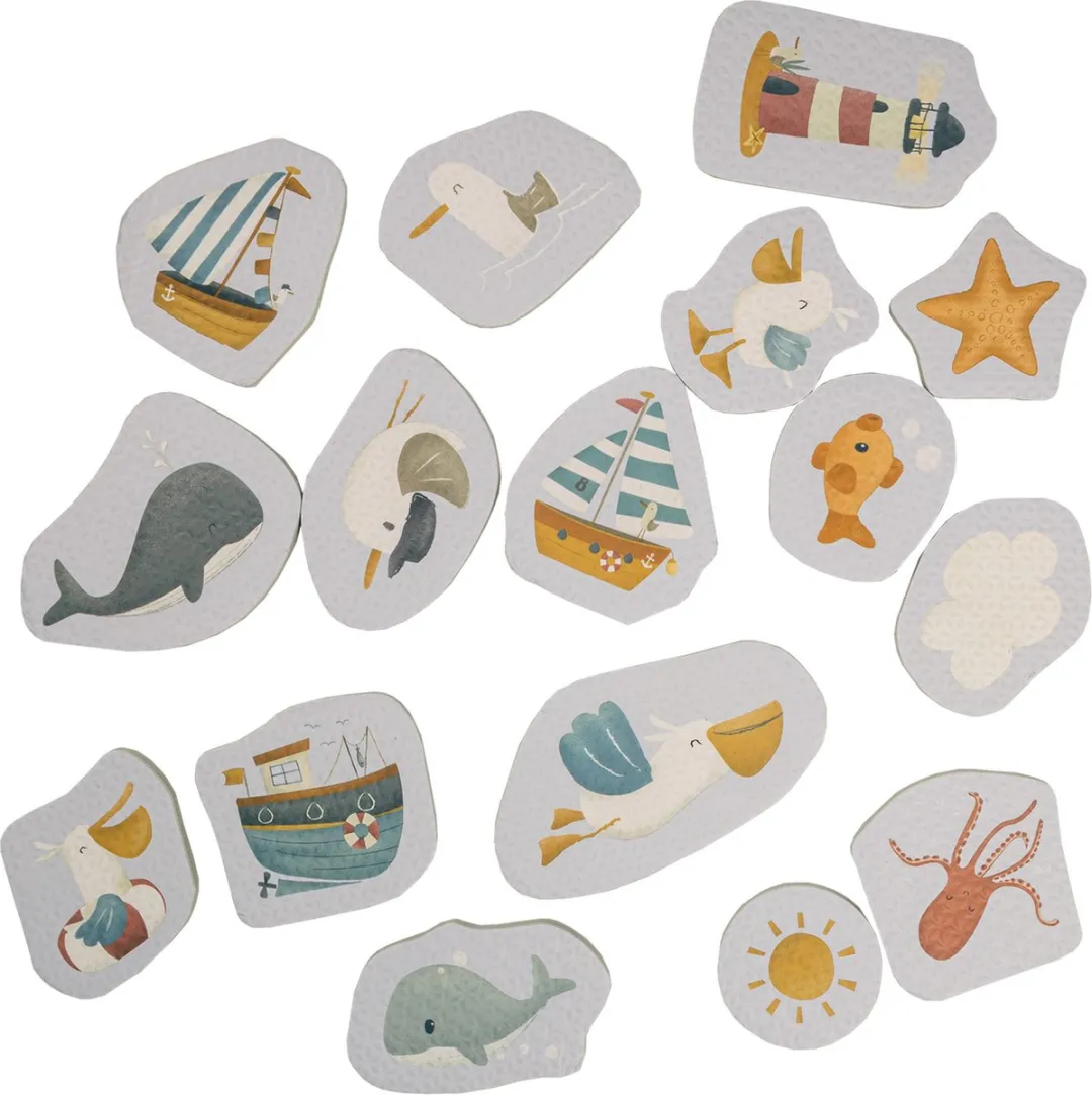 Rubo Toys Little Dutch Bath Foam Sailors Bay - div