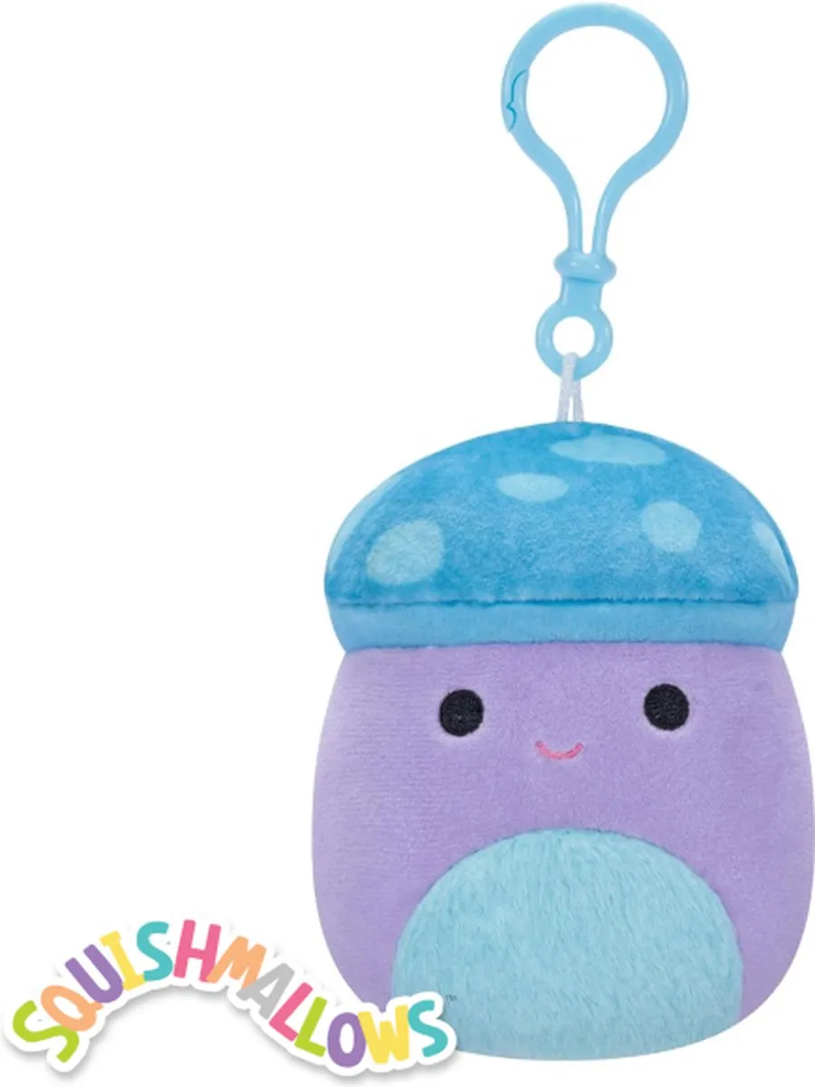 Squishmallows Pyle the Mushroom Clip On 3,5 inch