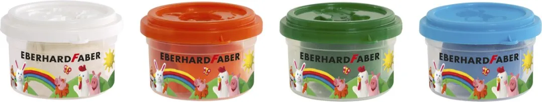 Eberhard Faber Kinderklei Basic Set EF-572516 - 6 Stuks