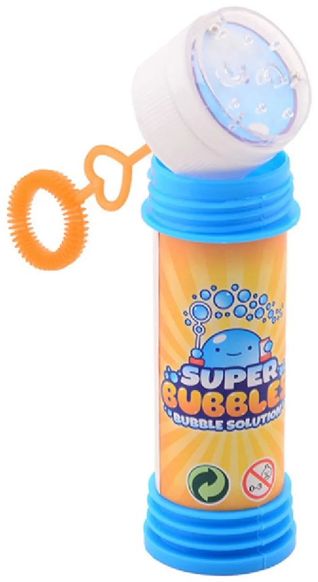 Johntoy Bellenblaas Super Bubbles - 6x 50ml - Multi