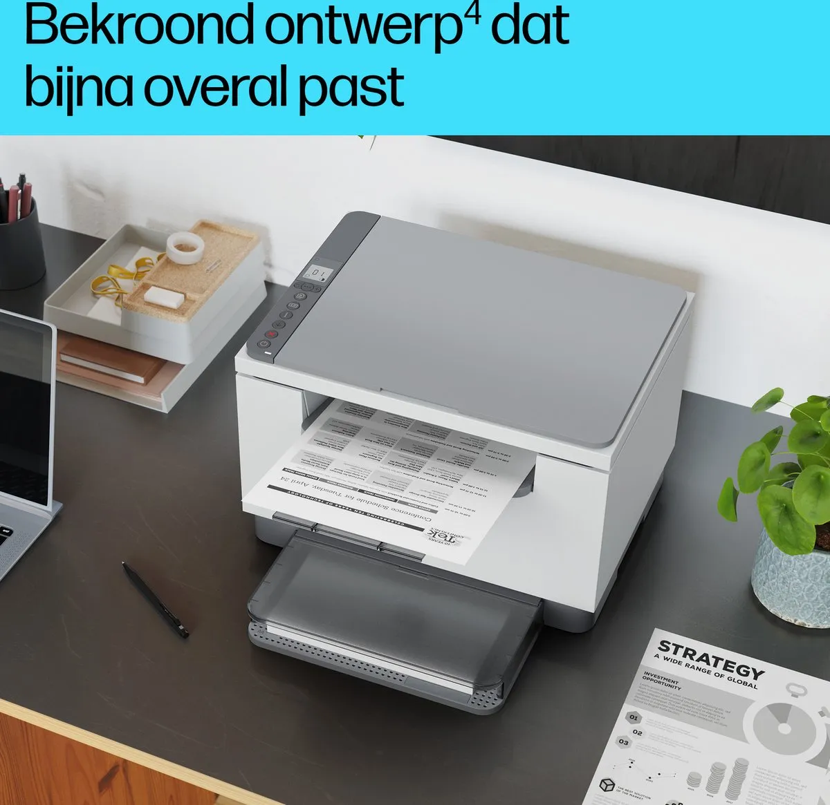 HP LaserJet MFP M234dw Multifunction Printer - 100 Vel - Zwart-Wit