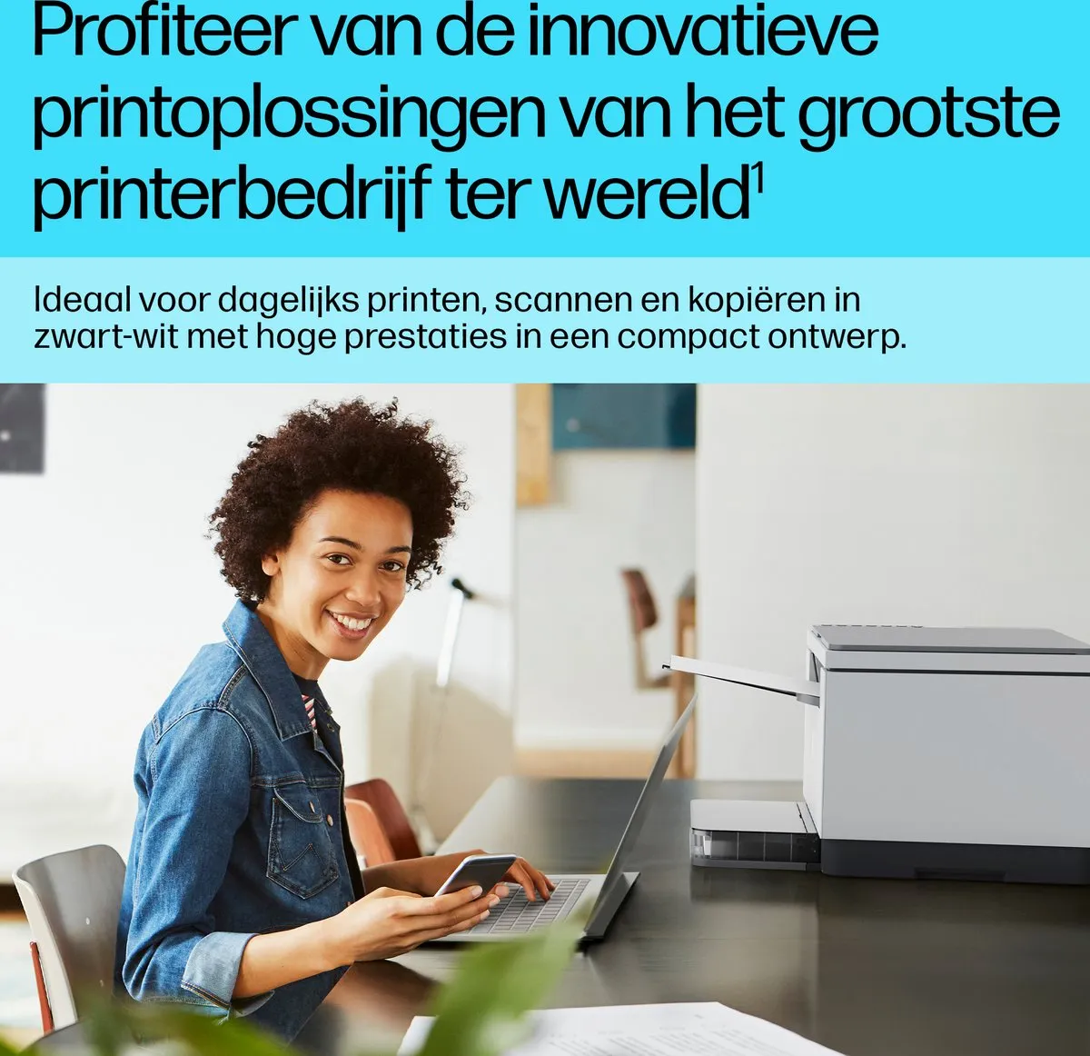 HP LaserJet MFP M234dw Multifunction Printer - 100 Vel - Zwart-Wit